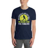Softball Snacks T-Shirt | Funny Game Day Tee - Cuccico Design