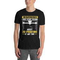 Funny 3D Printing T-Shirt | Gift for 3D Printing Lovers - Cuccico Design
