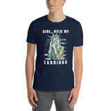 Funny 'Girl Hold My Earrings' Graphic T-Shirt - Cuccico Design