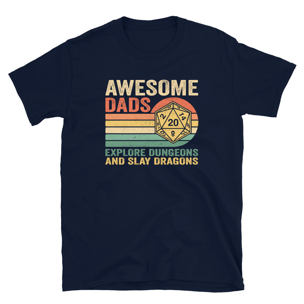 Mens Dungeons and Dragons T-Shirt | RPG Dad & DM Gift - Cuccico Design