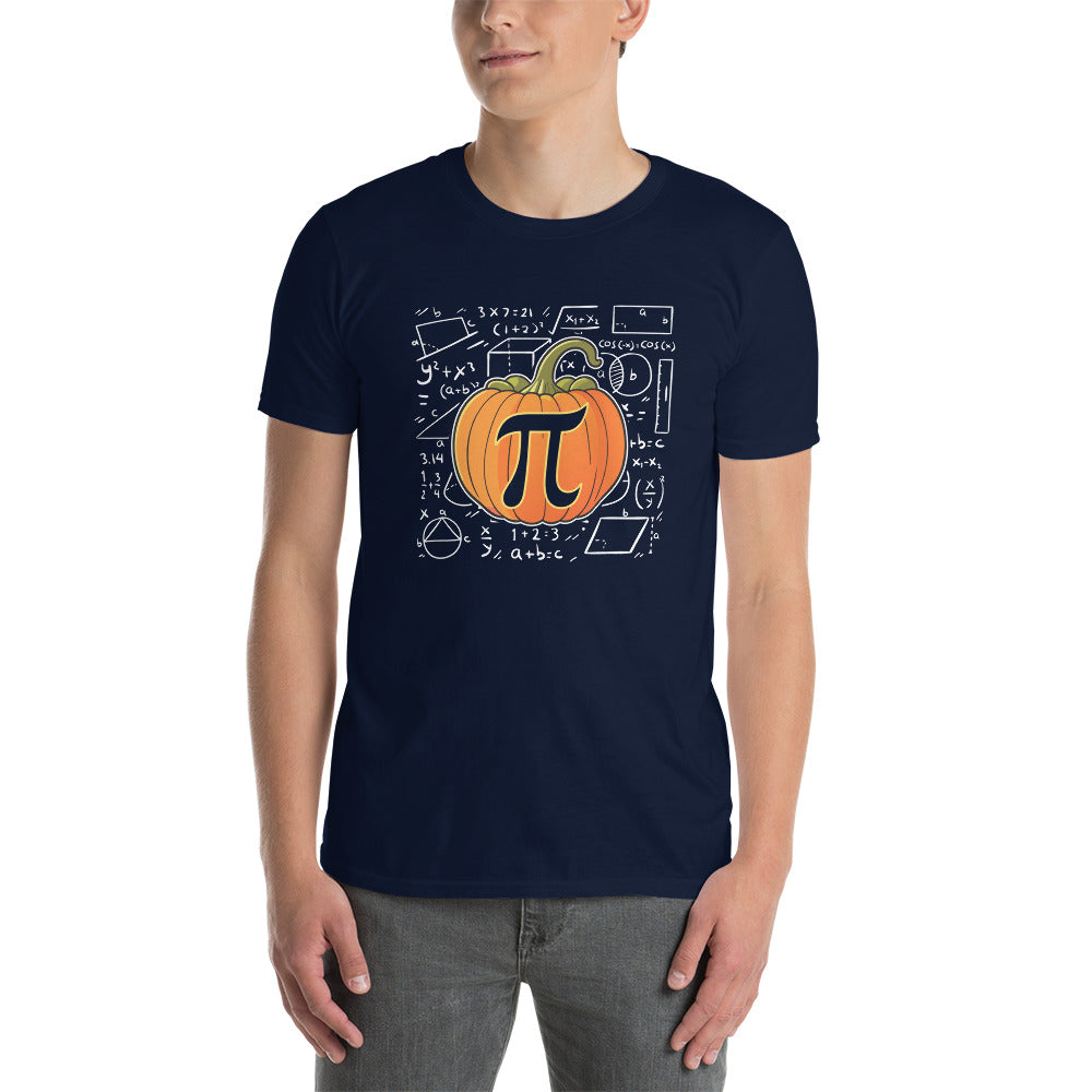 Funny Pumpkin Pie Math Unisex T-Shirt - Cuccico Design