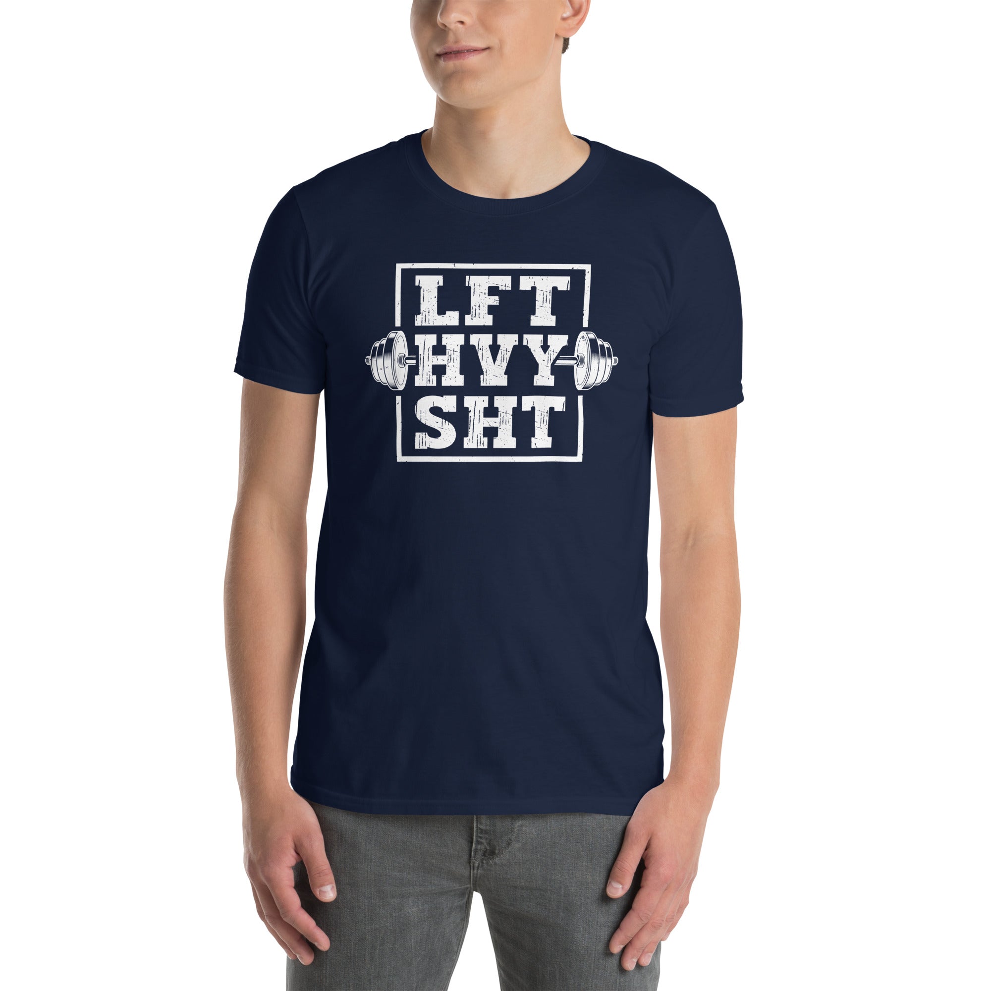 Lift Heavy Weightlifting T-Shirt for Gym & Gifts - Cuccico Design