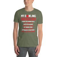 Funny Bowling T-Shirt | My Bowling Excuses Shirt | Unisex - Cuccico Design