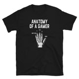 Gamer T-Shirt: Skeleton Hand WASD Design - Cuccico Design