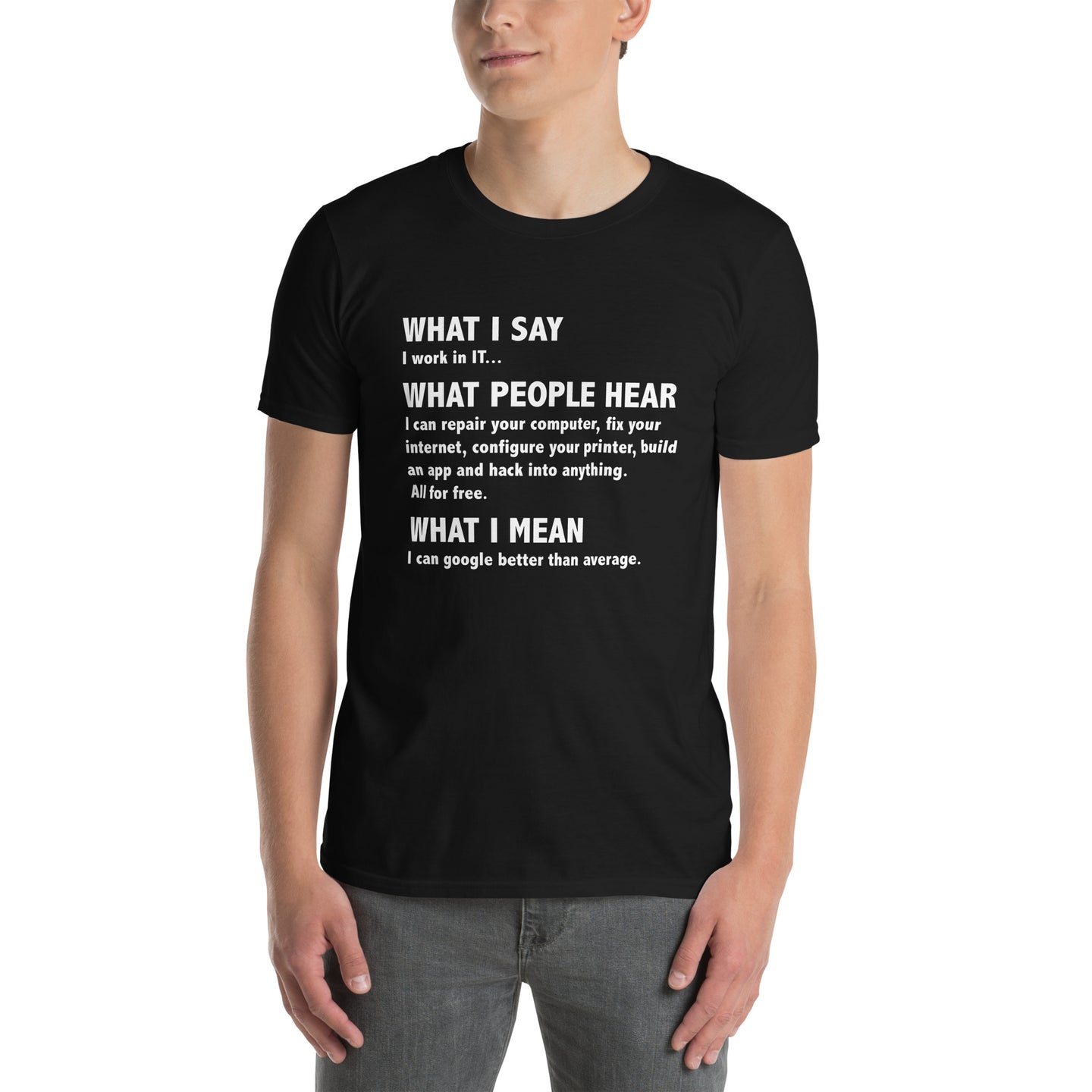Funny Programmer T-Shirt - IT Worker Gift Shirt - Cuccico Design