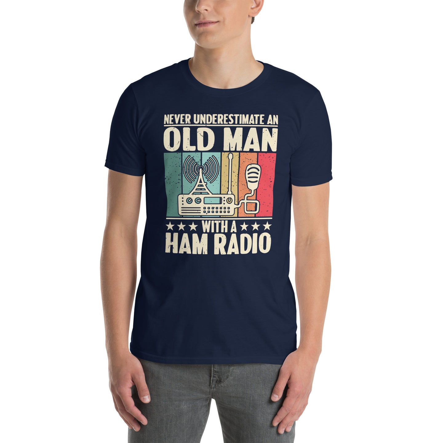 Ham Radio Shirt | Old Man Amateur Radio Gift - Cuccico Design