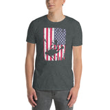 Scuba Diving American Flag T-Shirt - Cuccico Design