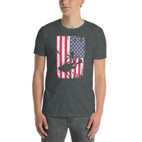 Scuba Diving American Flag T-Shirt - Cuccico Design