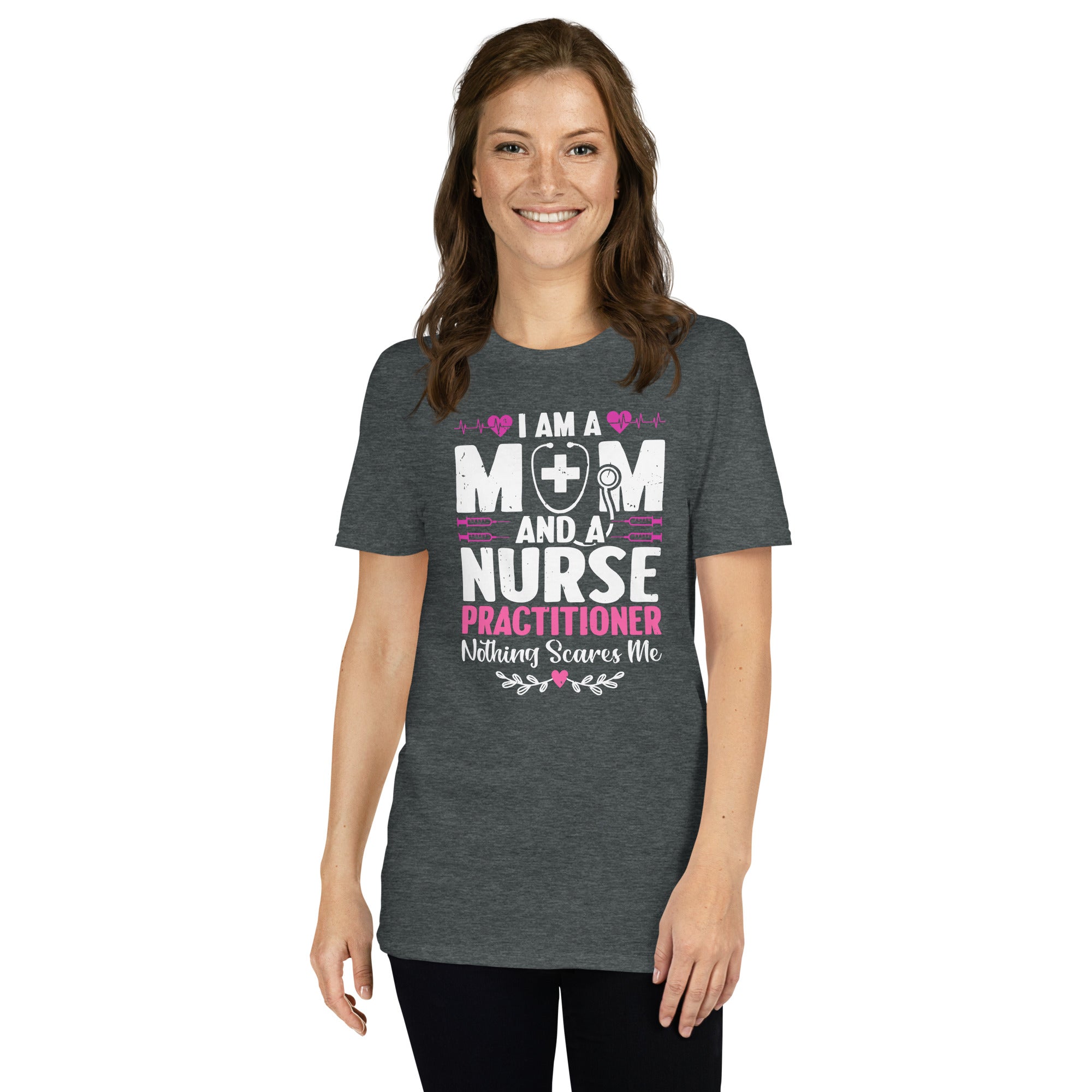 Nurse Practitioner Shirt | I'm A Mom And A Nurse Practitioner Tee - Cuccico Design