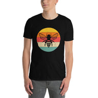 Retro Vintage Bee T-Shirt | Sunset Insect Design - Cuccico Design