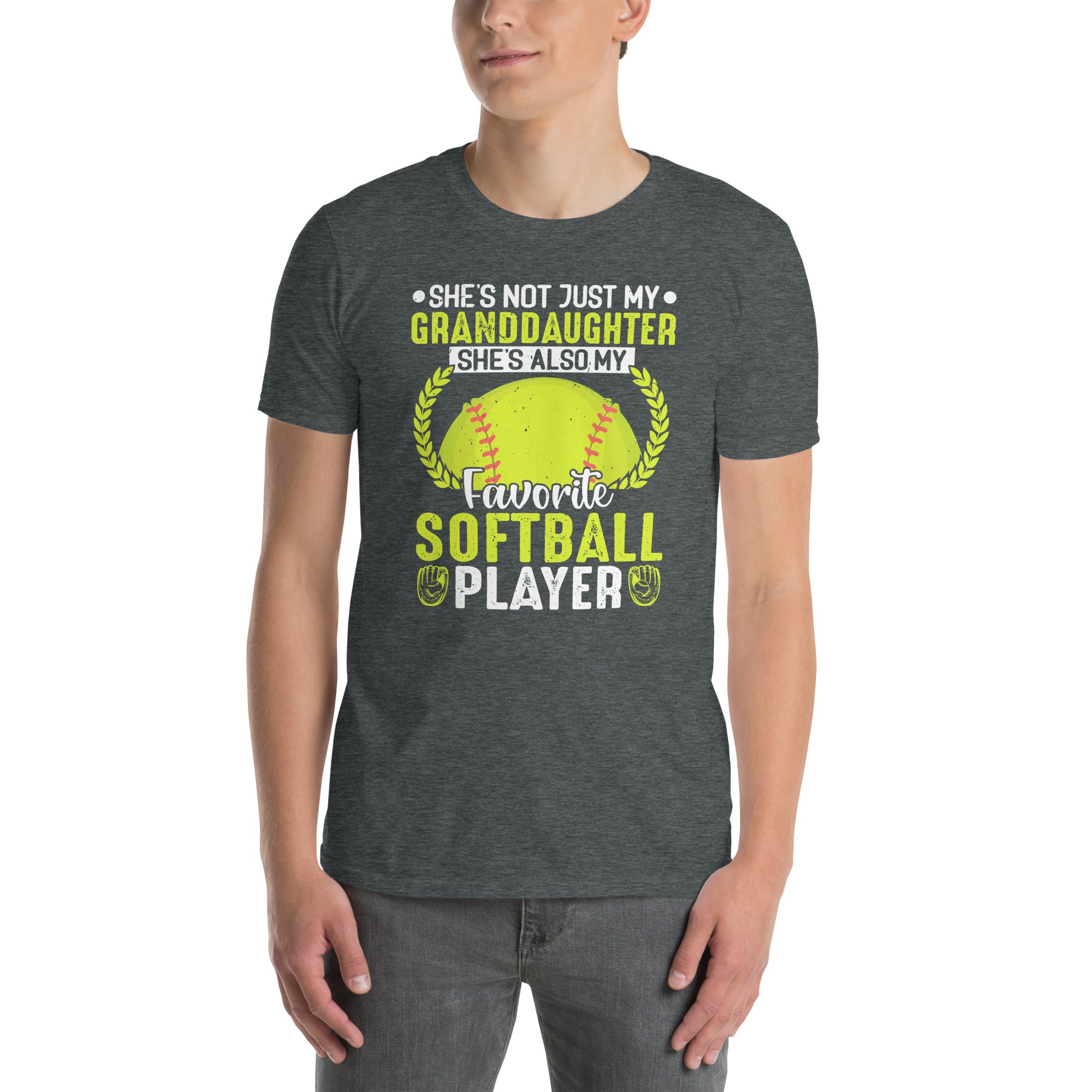 Funny Softball T-Shirt Gift for Granddaughter - Softball Lover - Cuccico Design