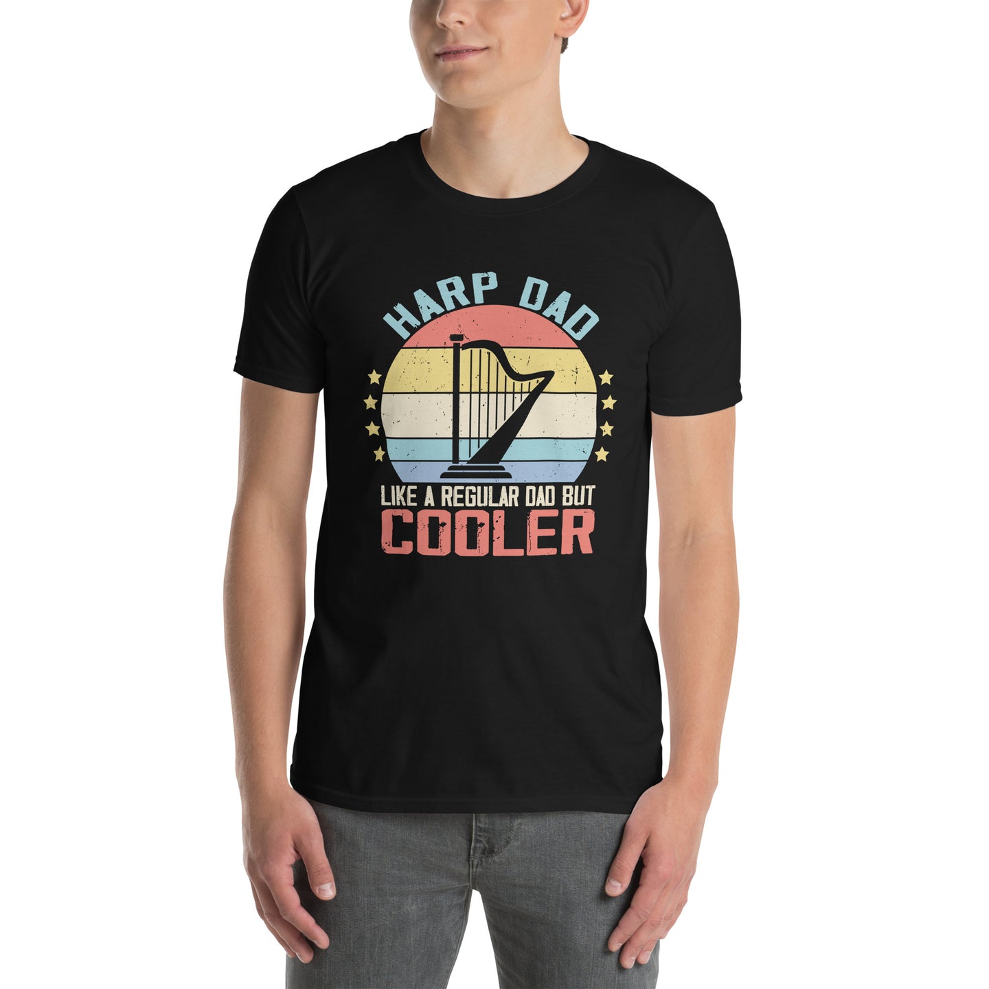 Harp Dad T-Shirt: Cool Harp Shirt & Lover Gift - Cuccico Design