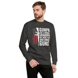 Funny Gunpa Sweatshirt | Gift for Grandpa Gun Owners - Cuccico Design