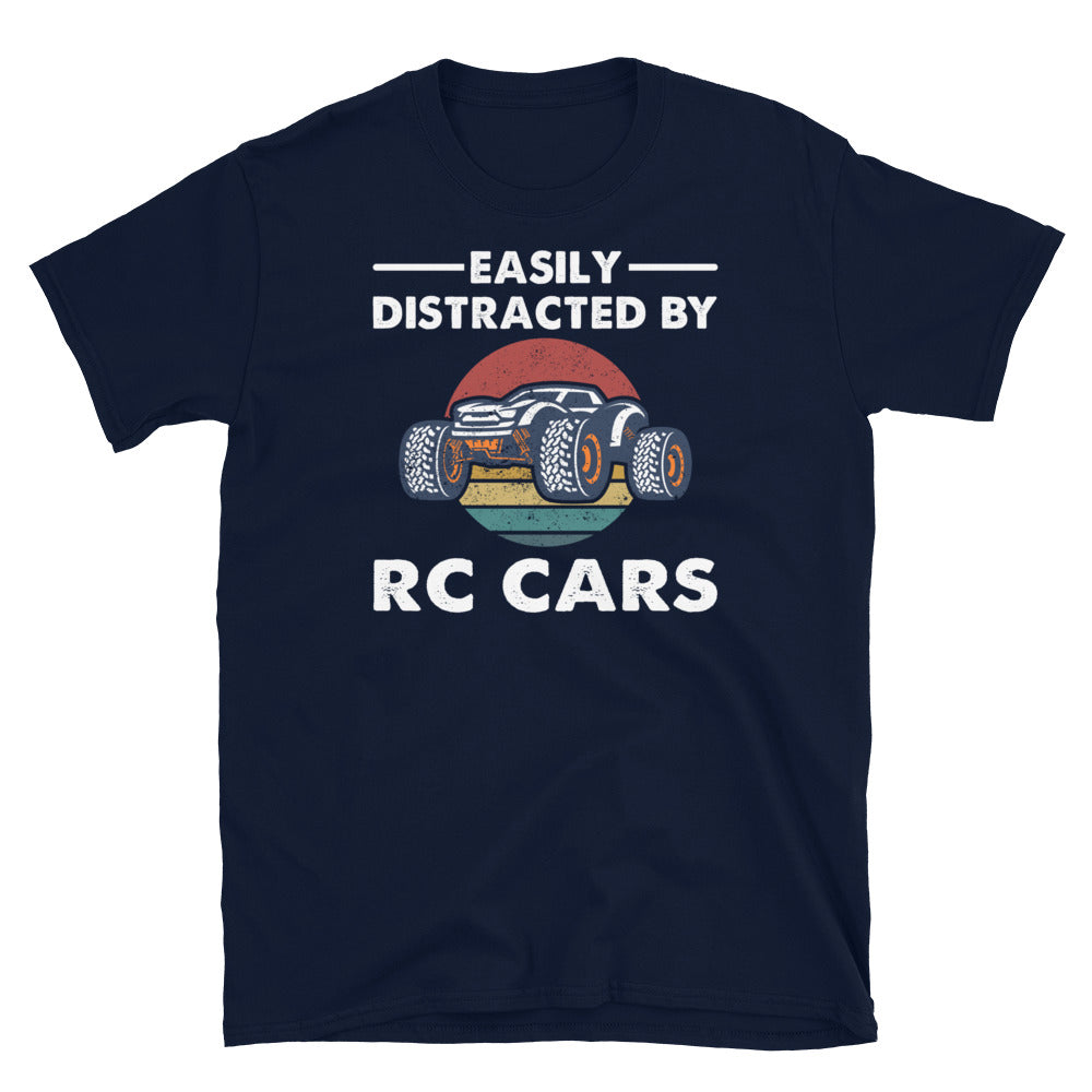 Easily Distracted By RC Cars T-Shirt - Cuccico Design