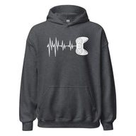 Gamer Heartbeat Hoodie | Funny Video Game Gift Idea - Cuccico Design