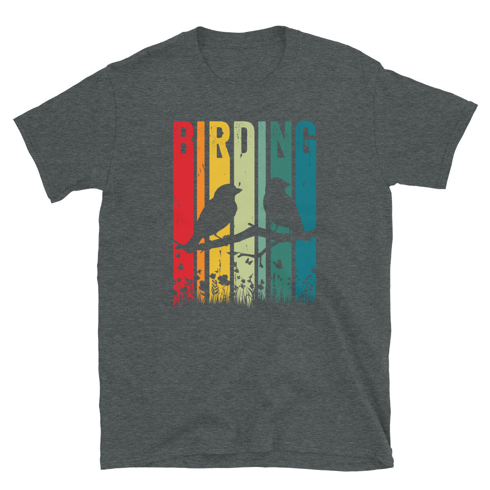 Funny Retro Bird Watcher T-Shirt for Bird Nerds - Cuccico Design