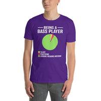 Bassist T-Shirt - Bass Guitar Player Music Shirt - Cuccico Design