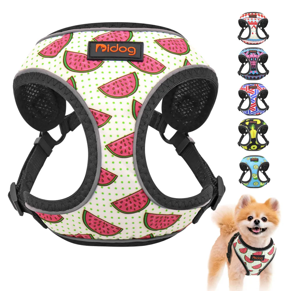 Nylon Reflective Dog Cat Harness Vest