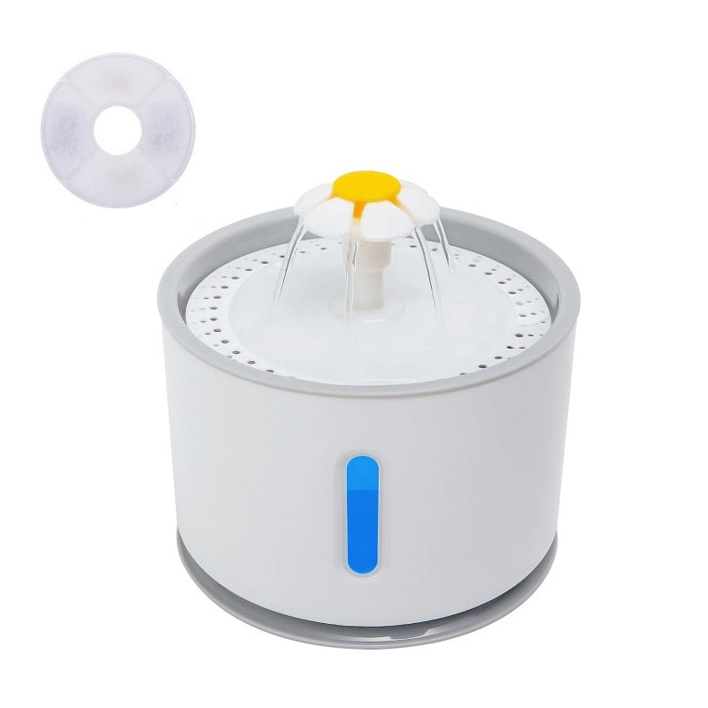 Automatic Pet Cat Water Fountain with LED Lighting - YourCatBackpack.Co
