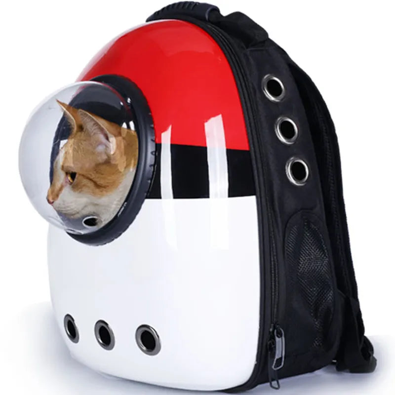 Premium Astronaut Bubble Pet Cat Carrier Backpack