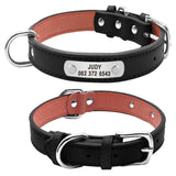 Customizable PU Leather Dog Collar - YourCatBackpack.Co