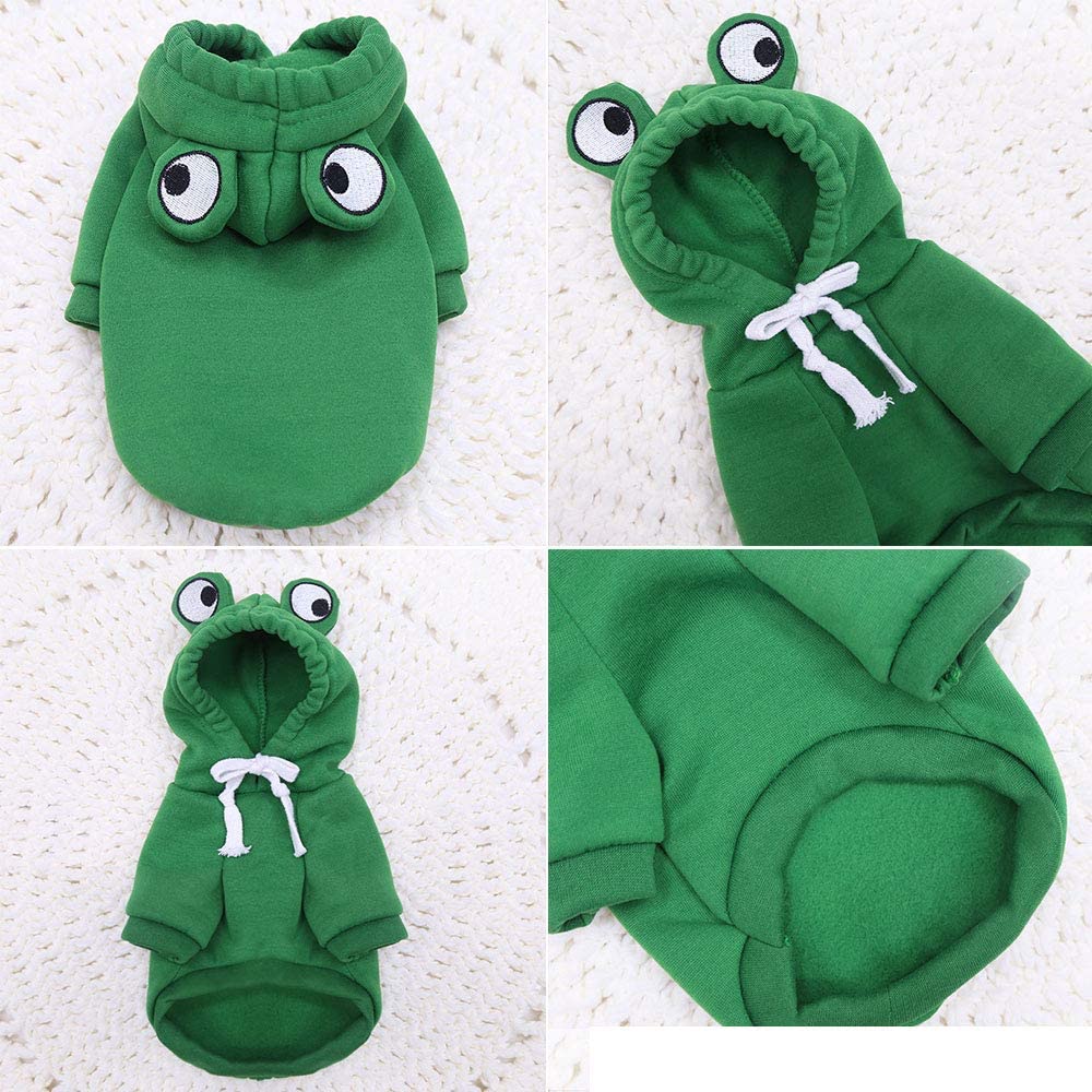 Pet Clothes Dogs Hooded Sweatshirt Fruit Warm Coat Cat Sweater Cold Weather Costume for Puppy Small Medium Large Dog Cat Clothes - YourCatBackpack.Co