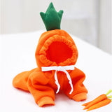 Pet Clothes Dogs Hooded Sweatshirt Fruit Warm Coat Cat Sweater Cold Weather Costume for Puppy Small Medium Large Dog Cat Clothes - YourCatBackpack.Co