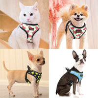 Nylon Reflective Dog Cat Harness Vest