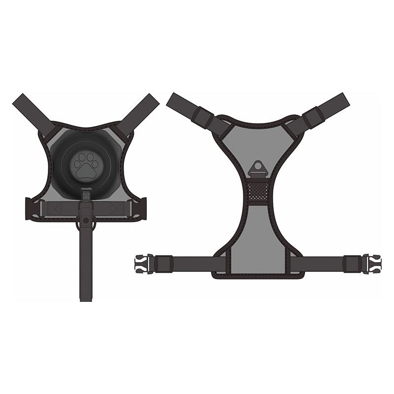 Innovative Dog Walking Harness with Retractable Leash - YourCatBackpack.Co