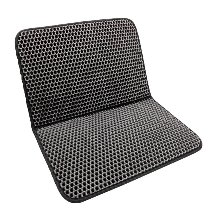 Waterproof Cat Litter Mat: Double Layer, Non-Slip, Washable - YourCatBackpack.Co