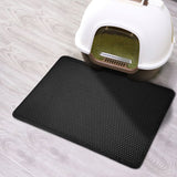 Waterproof Cat Litter Mat: Double Layer, Non-Slip, Washable - YourCatBackpack.Co