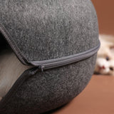 Premium Donut Cat Bed & Interactive Cat Tunnel Combo - YourCatBackpack.Co