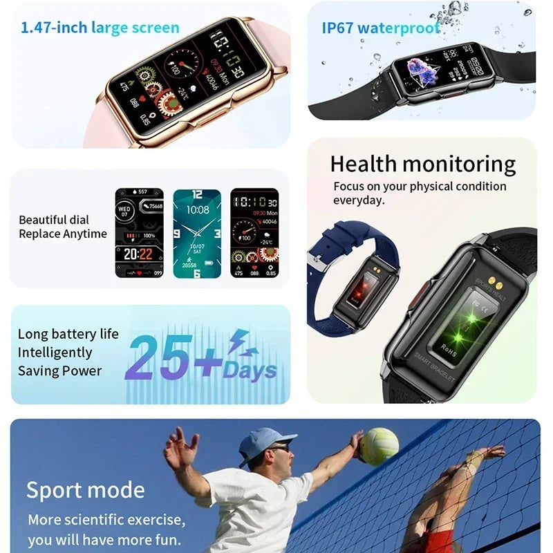 Xiaomi Smart Watch Fitness Tracker - IP67 Wasserdicht