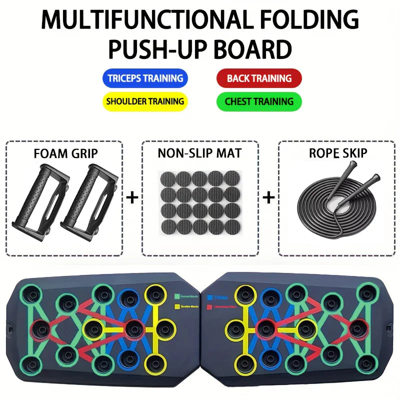 Portable Push-Up Board: Multifunctional Fitness Equipment