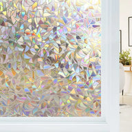 Rainbow Window Film: Static Cling Privacy Film