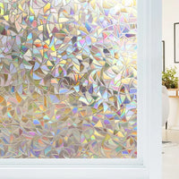 Rainbow Window Film: Static Cling Privacy Film