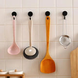 10 Pack Self-Adhesive Hooks - Strong Wall Hooks No Drilling
