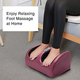 Electric Foot Massager with Heat & Shiatsu