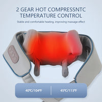 Wireless Neck & Back Massager - Relax & Relieve Pain