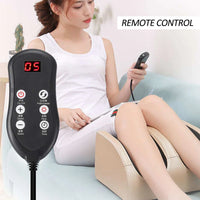 Electric Foot Massager with Heat & Shiatsu