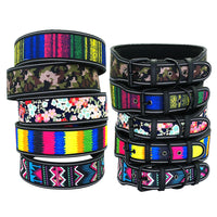 Collier pour chien en nylon élégant et réfléchissant pour petites et grandes races