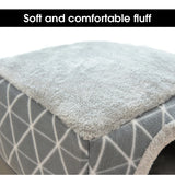 3-in-1 Warm Pet Dog Cat Bed – Cozy Nest and Sleeping Pad for Winter Comfort