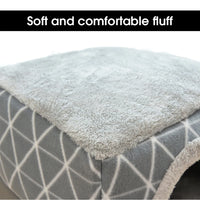 3-in-1 Warm Pet Dog Cat Bed – Cozy Nest and Sleeping Pad for Winter Comfort