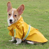 Manteau imperméable de qualité supérieure pour grand chien – Cape Corgi élégante, imperméable et réfléchissante.