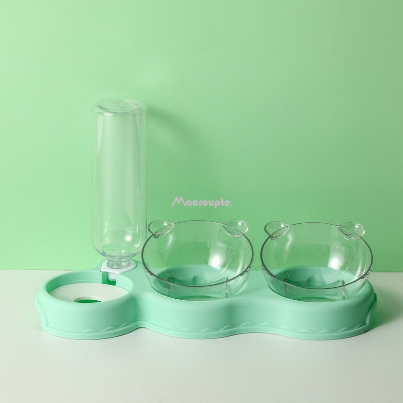3-in-1 Automatic Pet Cat Feeder & Water Fountain - YourCatBackpack.Co