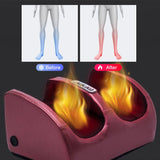 Electric Foot Massager with Heat & Shiatsu