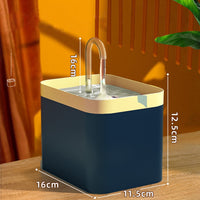 Stylish Cat Water Fountain - 1.5L Auto Filter Bowl - YourCatBackpack.Co