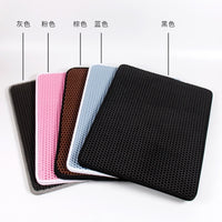 Waterproof Cat Litter Mat: Double Layer, Non-Slip, Washable - YourCatBackpack.Co