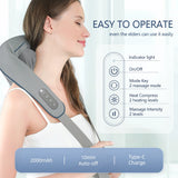 Wireless Neck & Back Massager - Relax & Relieve Pain