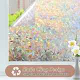 Rainbow Window Film: Static Cling Privacy Film
